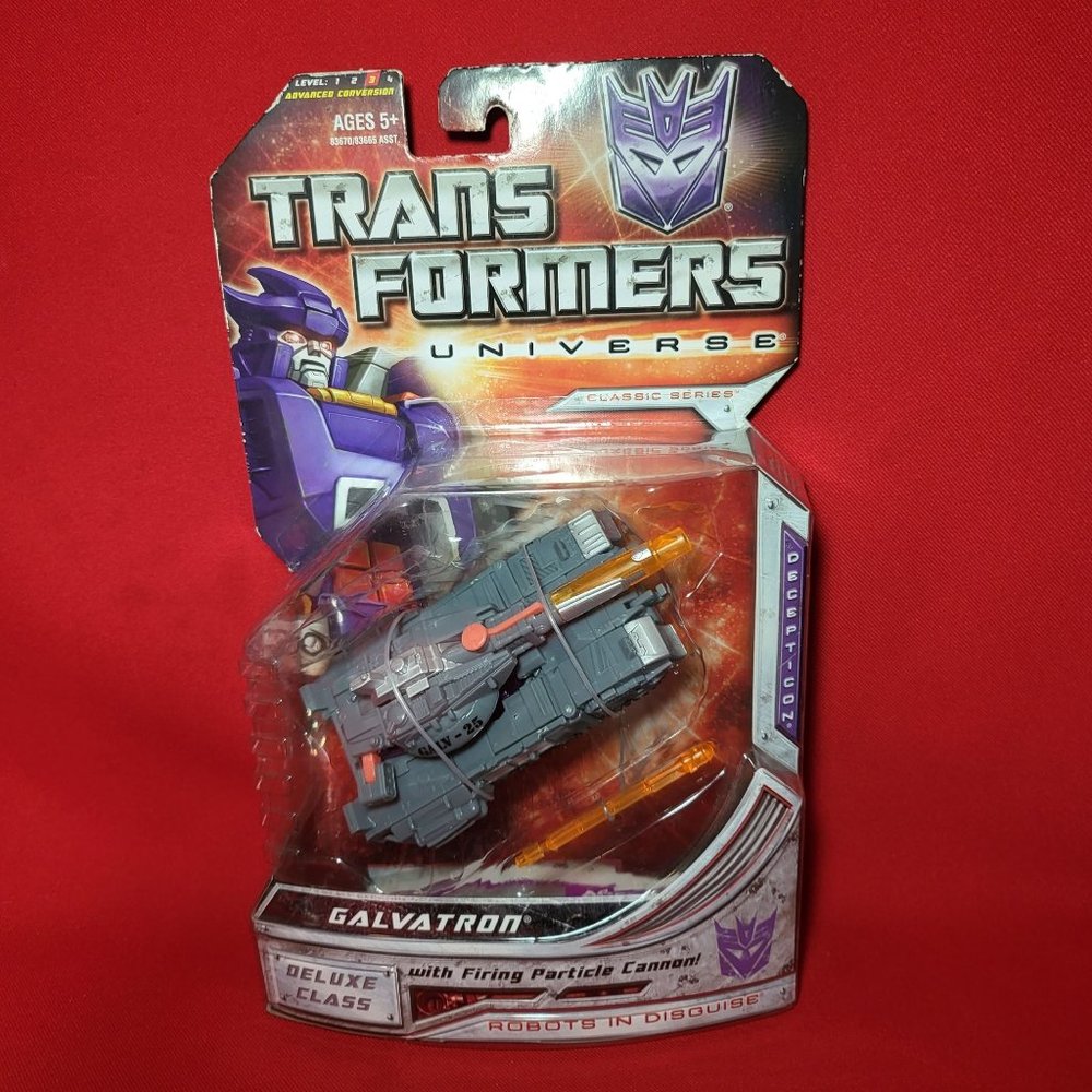Transformers Universe Classic Series Galvatron With Firing Cannon Deception  Del